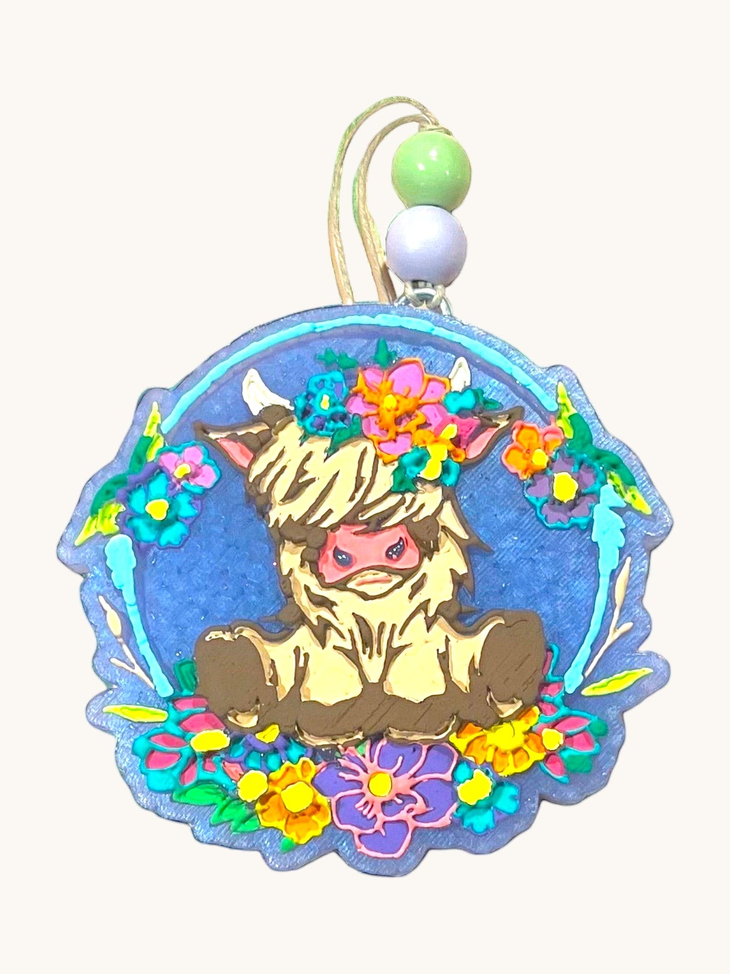 Flower cow