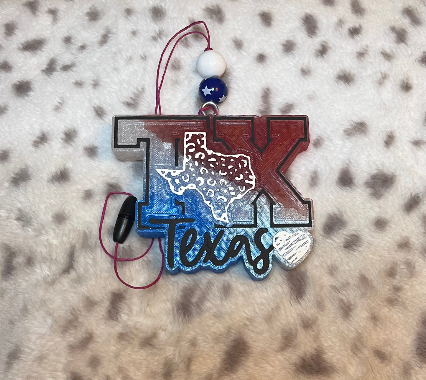Red,White and Blue Texas love